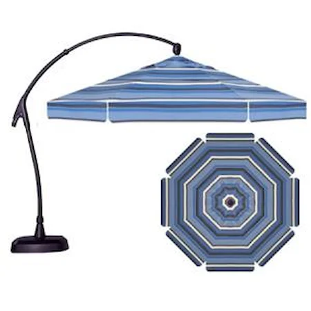 11' Cantilever Octagonal Umbrella with Double Wind Vents